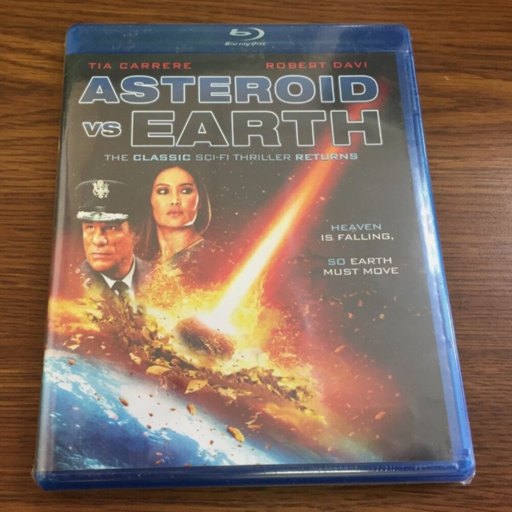 NEW SEALED Asteroid vs. Earth (Blu-ray Disc) Tia Carrere, Robert Davi